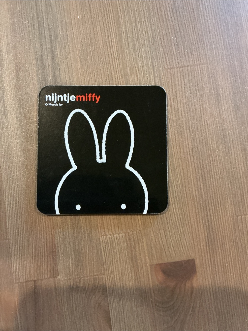 Nijntje x Miffy Black Coaster 1 or bundle and buy both